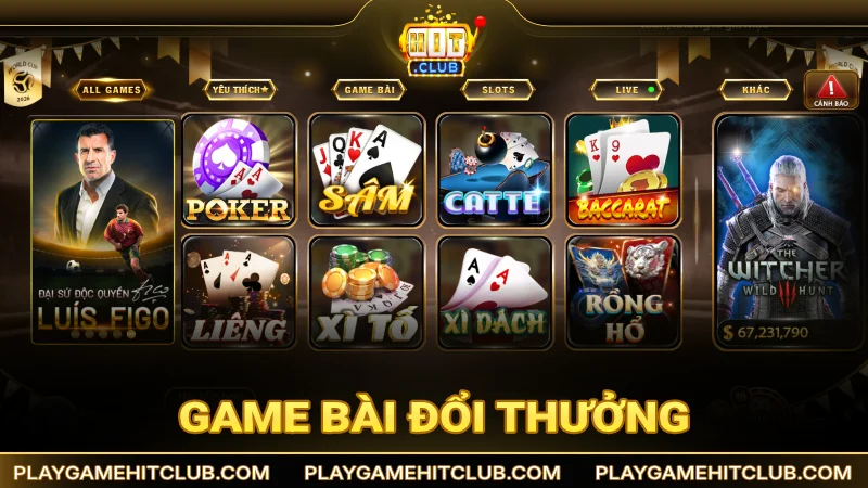 Game bài đổi thưởng Hit Club cực kỳ chuyên nghiệp