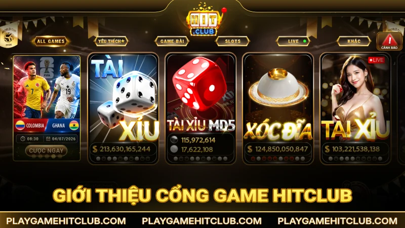 Giới thiệu chung về cổng game HitClub đổi thưởng