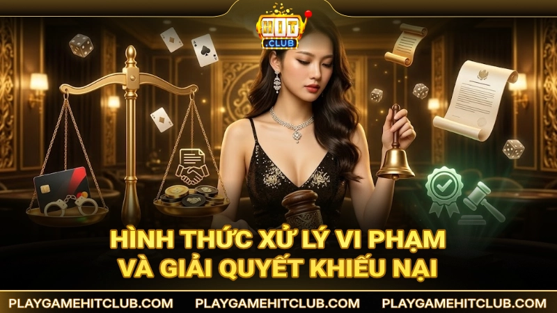 Hình thức xử lý vi phạm và giải quyết khiếu nại từ thành viên Hit
