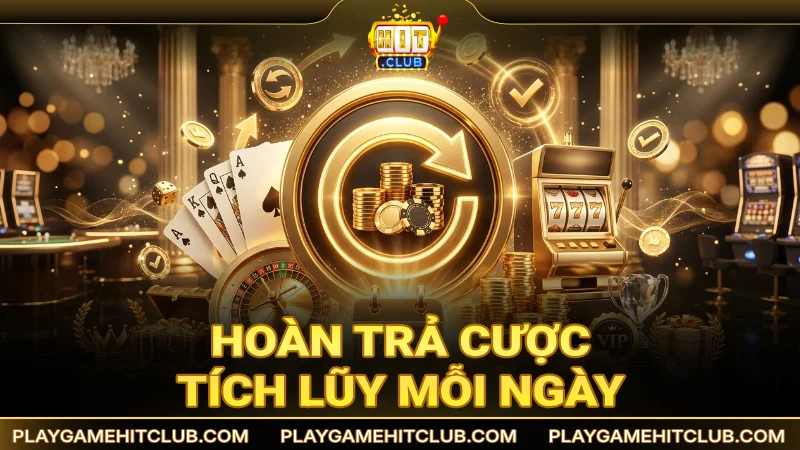 Hoàn trả cược tích lũy mỗi ngày không giới hạn số tiền, có thể lên đến 2%