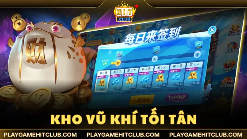 Kho vũ khí tối tân hỗ trợ người chơi Đón Lộc hiệu quả