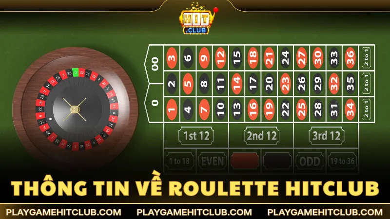 Thông tin về trò chơi Roulette HitClub