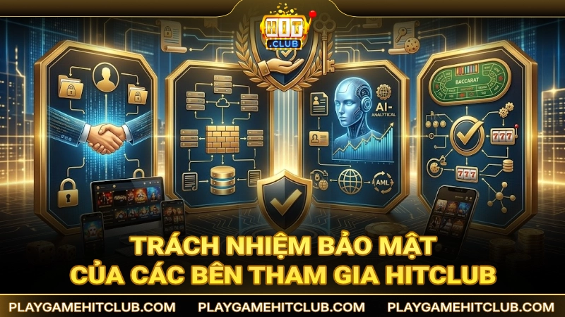 Trách nhiệm bảo mật của các bên khi tham gia cổng game HitClub
