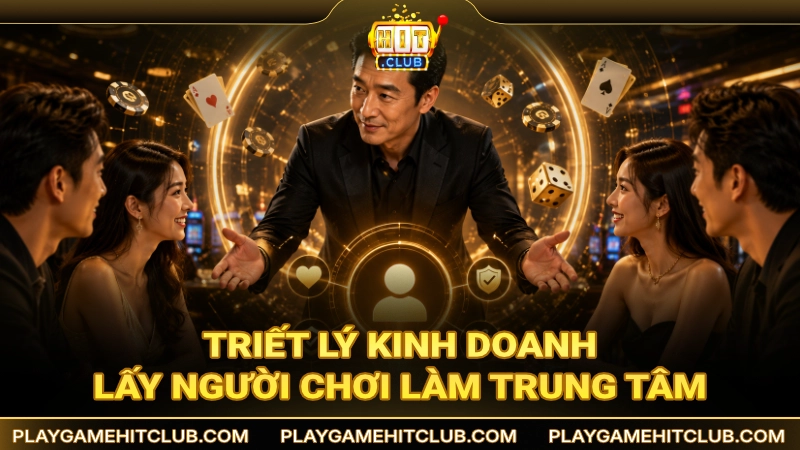 Triết lý kinh doanh của vị lãnh đạo HitClub là lấy người chơi làm trung tâm
